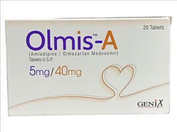 Picture of Olmis A 5/40mg Tab 20x1s