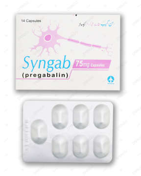 Picture of Syngab 75mg Cap 7x2s