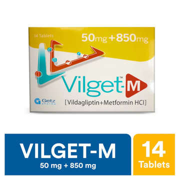Picture of Vilget-m 50/850mg Tab 7x2s