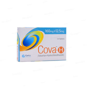 Picture of Cova H 160+12.5mg Tab 7x4s
