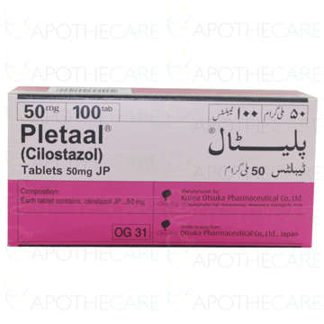 Picture of Pletaal 50mg Tab 10x10s