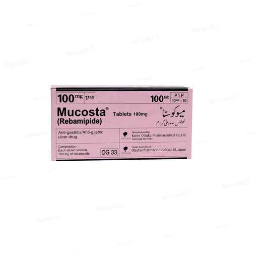 Picture of Mucosta 100mg Tab 10x10s