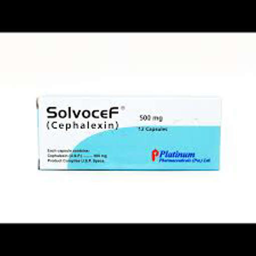 Picture of Solvocef 500mg Cap 1x20s