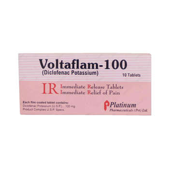 Picture of Voltaflam 100mg Tab 1x20s