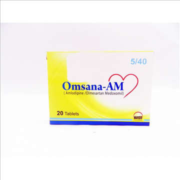 Picture of Omsana-am 5/40mg Tab 10x2s