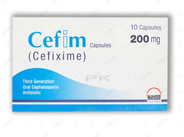 Picture of Cefim 200mg Cap 1x10s