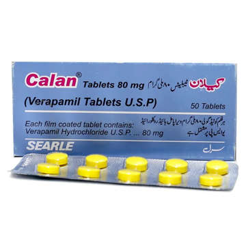 Picture of Calan 80mg Tab 10x5s