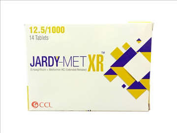Picture of Jardy Met Xr 12.5/1000mg 7x2s