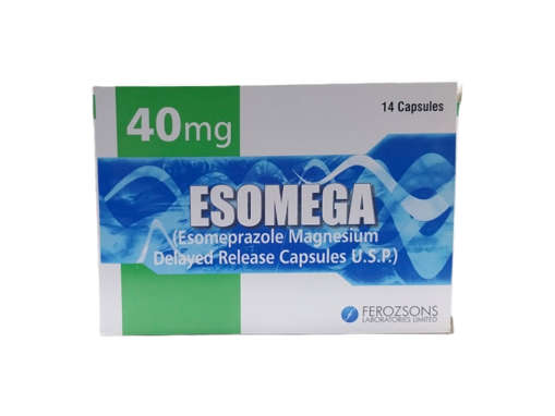 Picture of Esomega 40mg Cap 14x1s