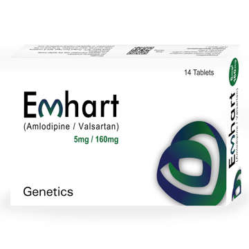 Picture of Emhart 5/160mg Tab 14x1s