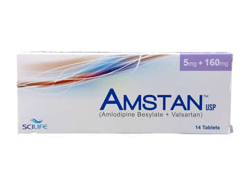 Picture of Amstan 5+160mg Tab 14x1s