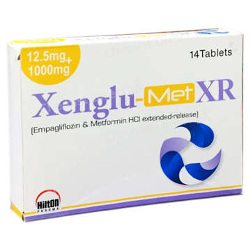 Picture of Xenglu Met Xr 12.5/1000mg Tab 7x2s