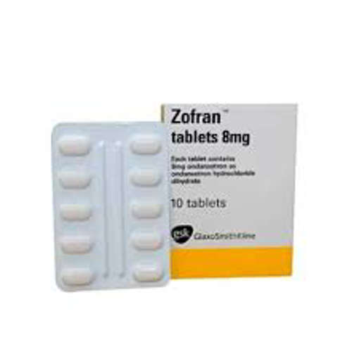 Picture of Zofran 8mg Tab 10x1s Loc