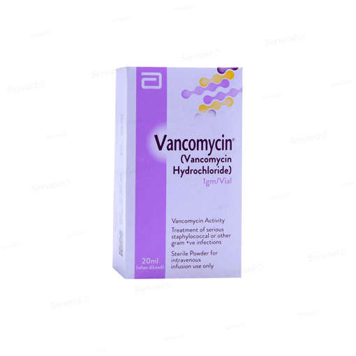 Picture of Vancomycin Inj 1gm 20ml