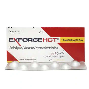 Picture of Exforge Hct 10/160/12.5mg Tab 7x2s