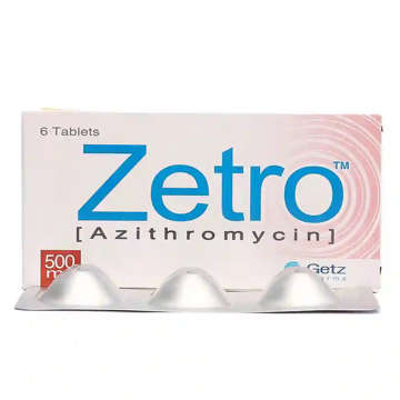 Picture of Zetro 500mg Tab 1x6s