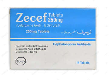 Picture of Zecef 250mg Tab 14x1s