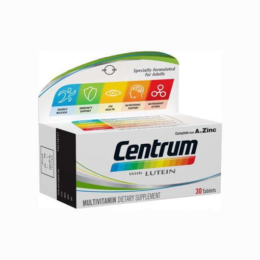Picture of Centrum Multivitamin Tab 30x1s Imp Lutein