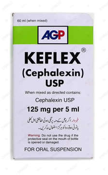 Picture of Keflex 125mg Syp