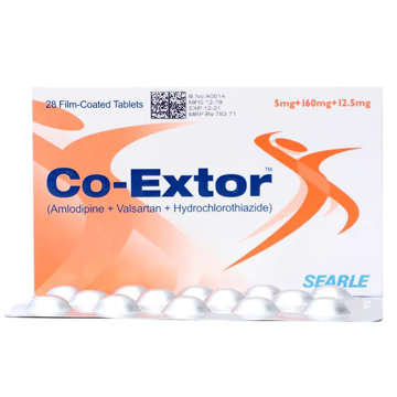 Picture of Co Extor 5/160/12.5mg Tab 14x2s