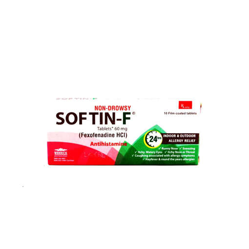 Picture of Softin F 60mg Tab 10x1s