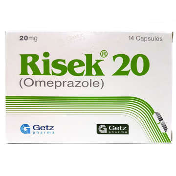 Picture of Risek 20mg Cap 1x21s