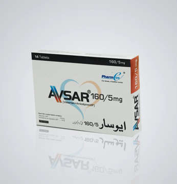 Picture of Avsar 160/5mg Tab 7x2s