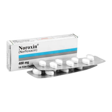 Picture of Noroxin 400mg Tab 1x14s
