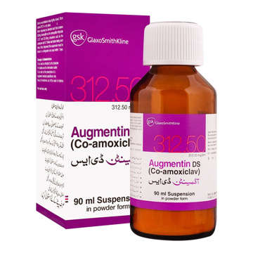 Picture of Augmentin Ds 312.50mg Syp 90ml