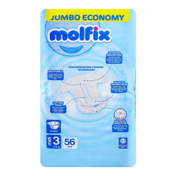 Picture of Molfix Midi 56 pcs no 3