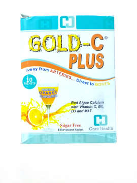 Picture of Gold C Plus Calcium Sachet 10x1s