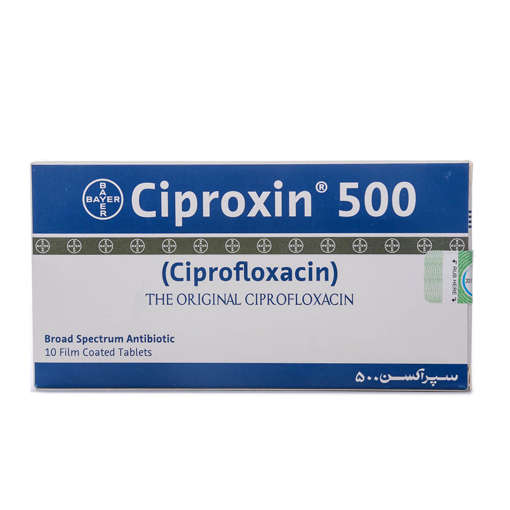 Picture of Ciproxin 500mg Tab 1x10s