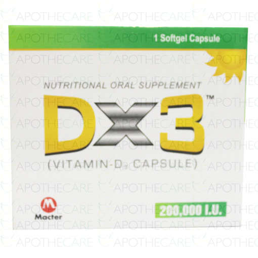 Picture of Dx 3 200000iu Cap 1x1s