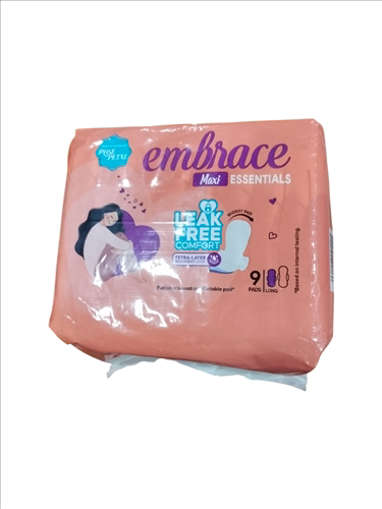Picture of Embrace Pads Maxi Essentials Long 9s