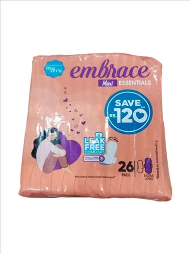 Picture of Embrace Maxi Essentials Extra Long 26s
