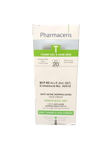Picture of Pharmaceris Cream 50ml Spf20 Anti Acne