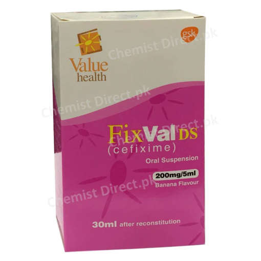 Picture of Fixval Ds Syp 200mg 30ml